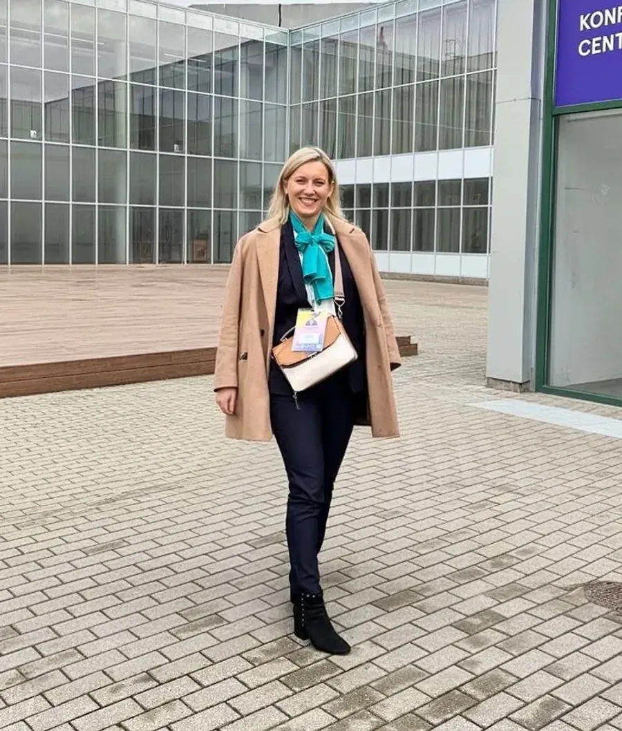 Biljana Beljan na međunarodnom obrazovnom događanju